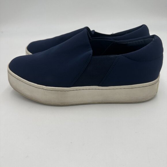VINCE Mens Coastal Navy Slip-On Sneakers 8.5M - Picture 5 of 9